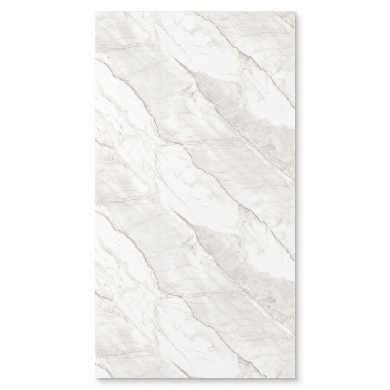 PVC Wandpaneel Marmor Carrara Weiß – Frontansicht