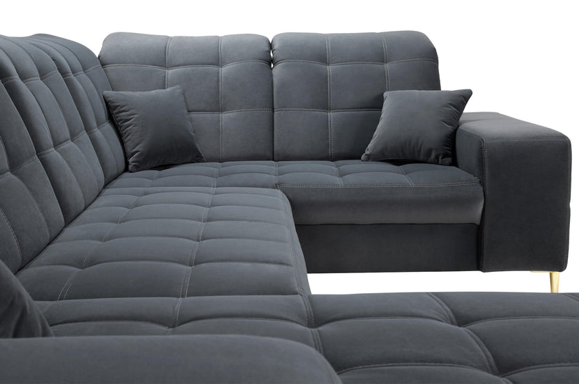 Wohnlandschaft / Sofa “Mitternachtglanz Deluxe”