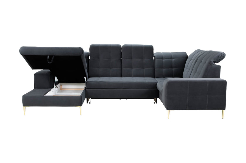 Wohnlandschaft / Sofa “Mitternachtglanz Deluxe”