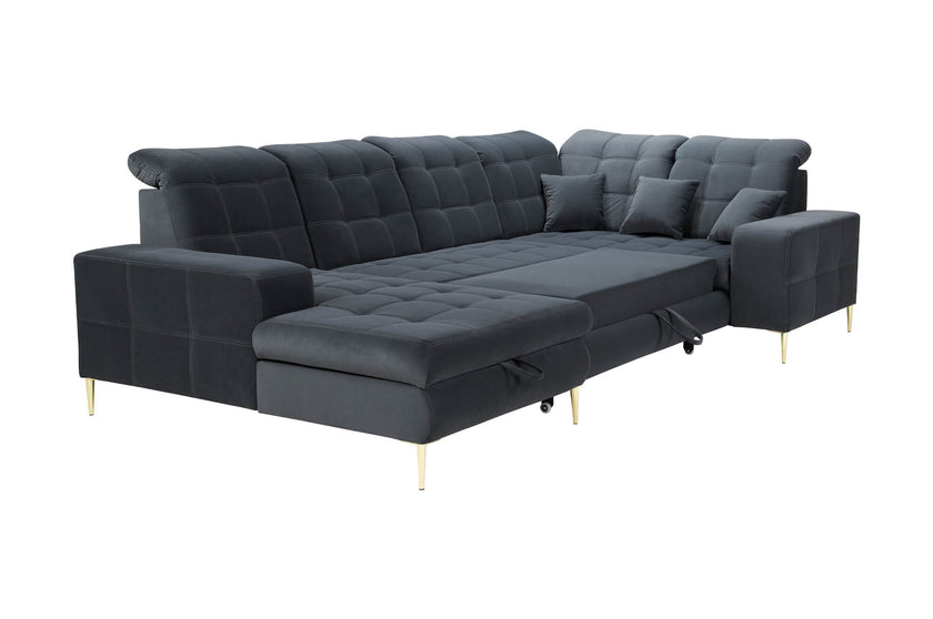 Wohnlandschaft / Sofa “Mitternachtglanz Deluxe”