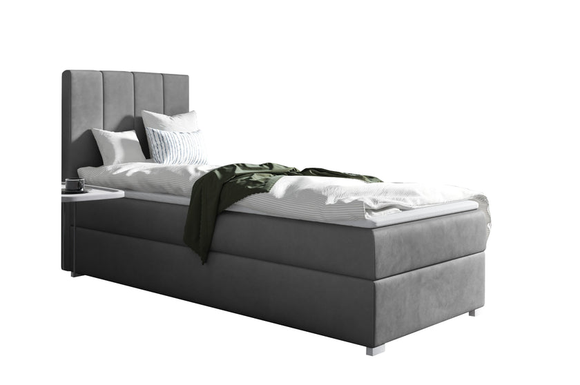 Boxspringbett Modell Single I – mit Bettkasten