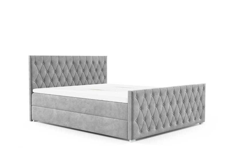 Boxspringbett Modell Luxi – mit zwei Bettkästen