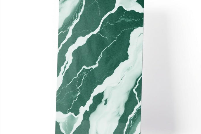 PVC Wandpaneel Marmor Smaragd Grün