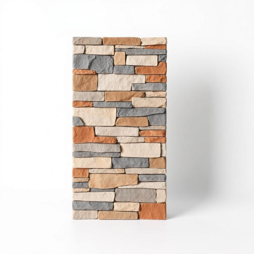 PVC Wandpaneel Naturstein Mix