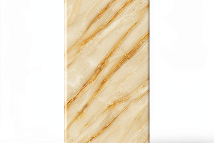 PVC Wandpaneel Marmor Creme Gold