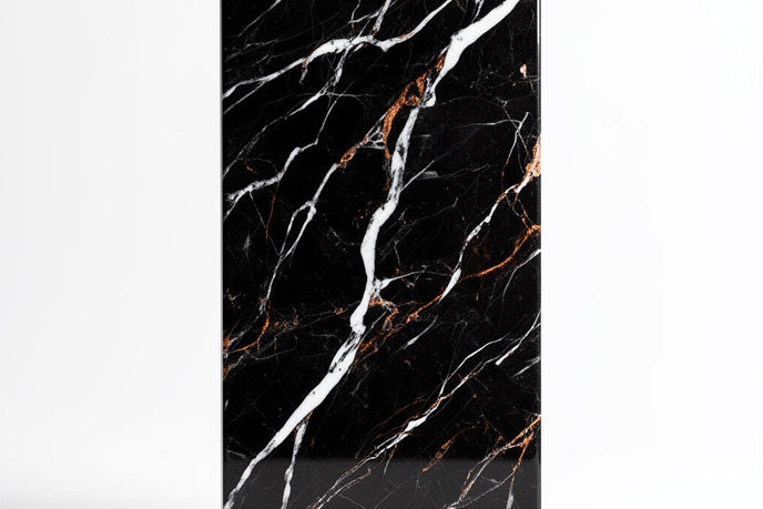 PVC Wandpaneel Marmor Schwarz Nero