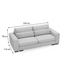 AMSTRO - Sofa mit Schlaffunktion