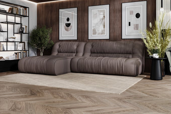 BROOK - Ecksofa mit mordernen minimalistischem Design