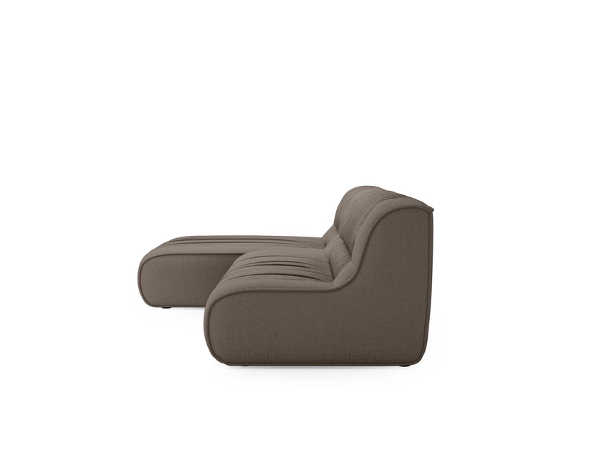 BROOK - Ecksofa mit mordernen minimalistischem Design