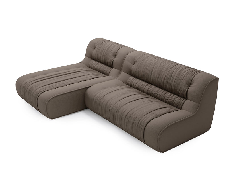 BROOK - Ecksofa mit mordernen minimalistischem Design