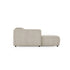 PASSI - modernes linksseitiges Ecksofa im Corddesign