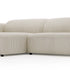 PASSI - modernes linksseitiges Ecksofa im Corddesign